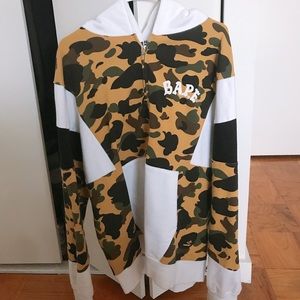 A Bathing Ape Campflage Zip-Up